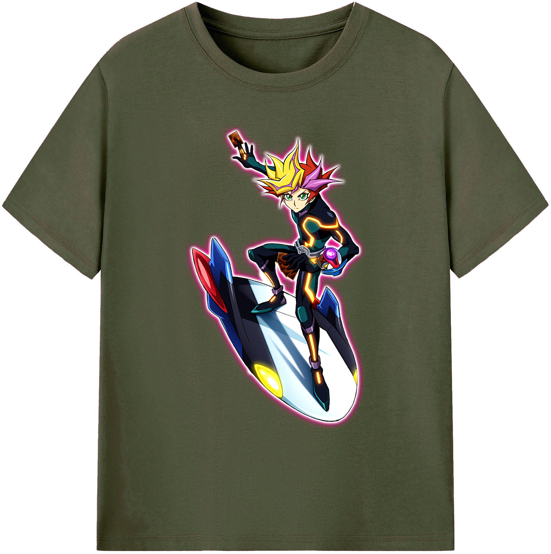 （画像用） 遊☆戯☆王 Yu-Gi-Oh! 綿100％ メンズ半袖Tシャツ｜肌触りやわらか＆通気性